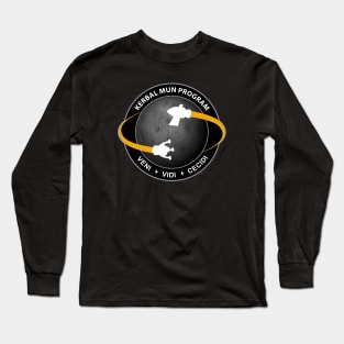 Kerbal Mun Program Long Sleeve T-Shirt